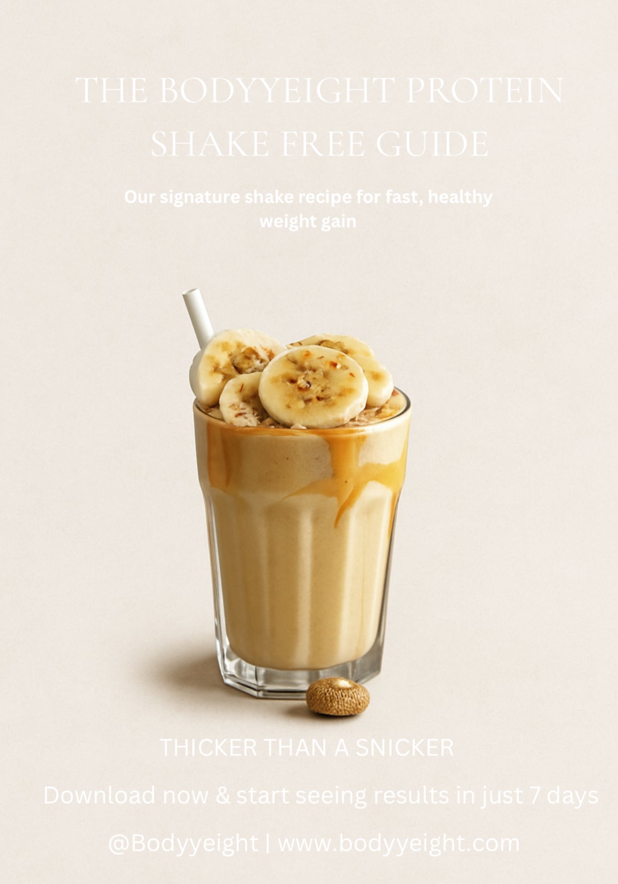 Thicker than a snicker shake (Free guide)